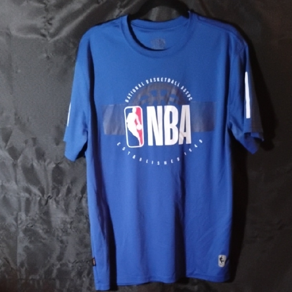 NBA Royal Blue Logo T-Shirt | Athletic Fan Tee | Unisex Casual Streetwear